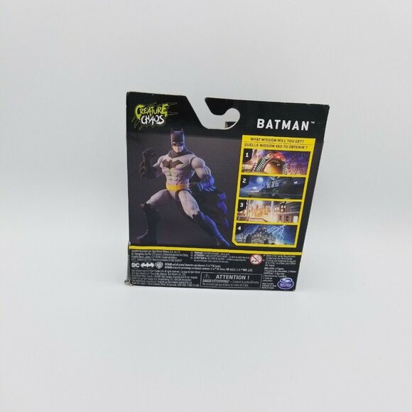 Spin Master DC The Caped Crusader Batman 4" Figure 1st Edition - Picture 2 of 4